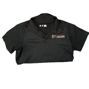 Atlanta Falcons Women's Black Polo Shirt